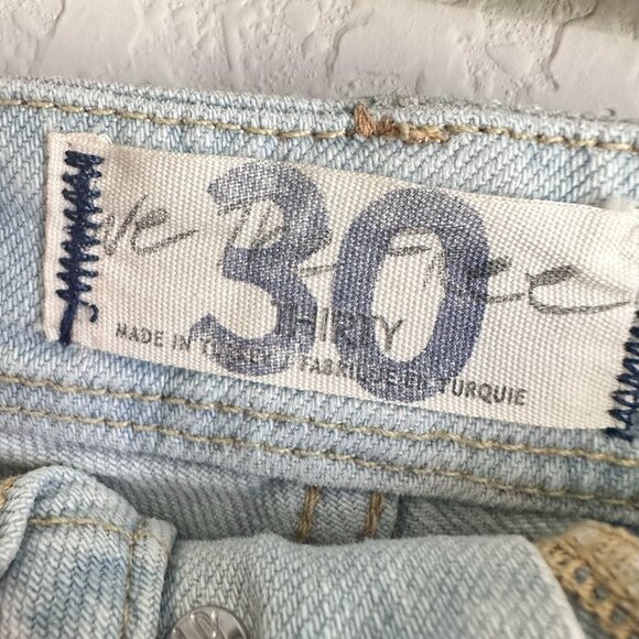 We The Free Florence Flare Light High Rise Jeans Size 30 - Picture 10 of 10